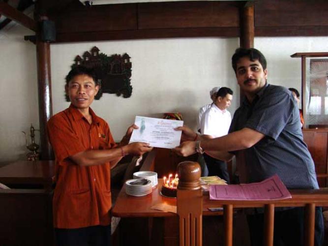 Birth Day Staff, bali indian restaurant, indian food restaurant in bali